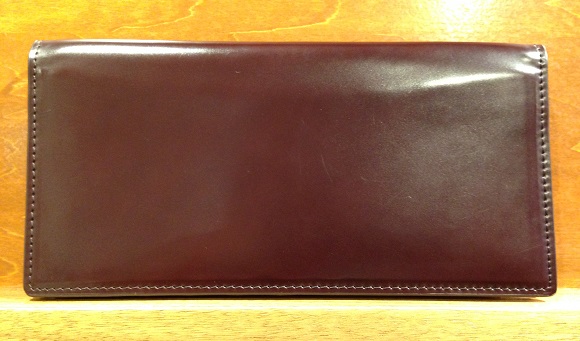 コードバン薄型長財布