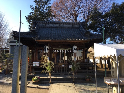 川越熊野神社の御社殿