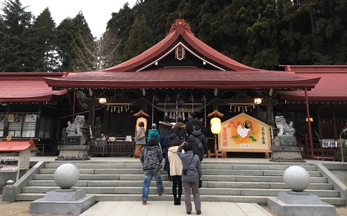 金蛇水神社の拝殿