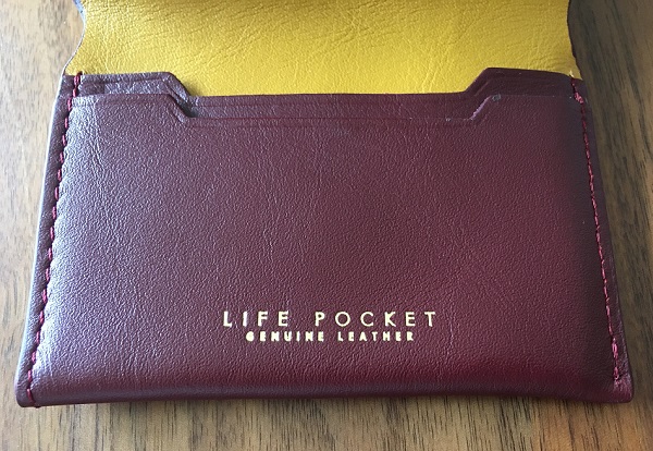 LIFE POCKET（ライフポケット）のミニ財布のカードポケット