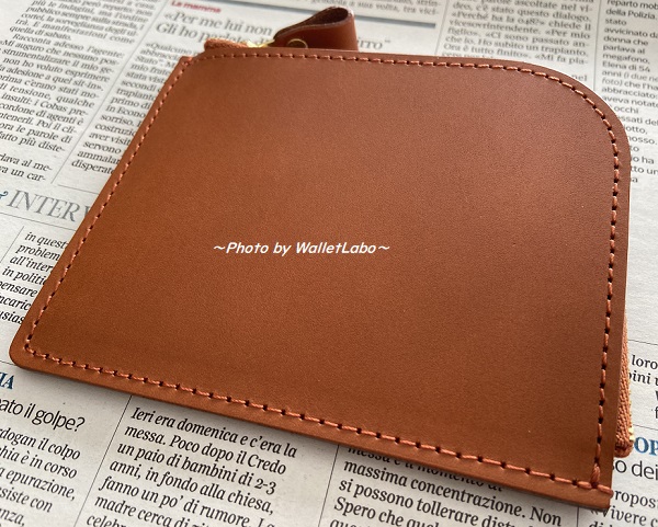 土屋鞄のミニ財布『ナチューラ ヌメ革 Lファスナー』